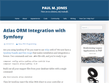 Tablet Screenshot of paul-m-jones.com